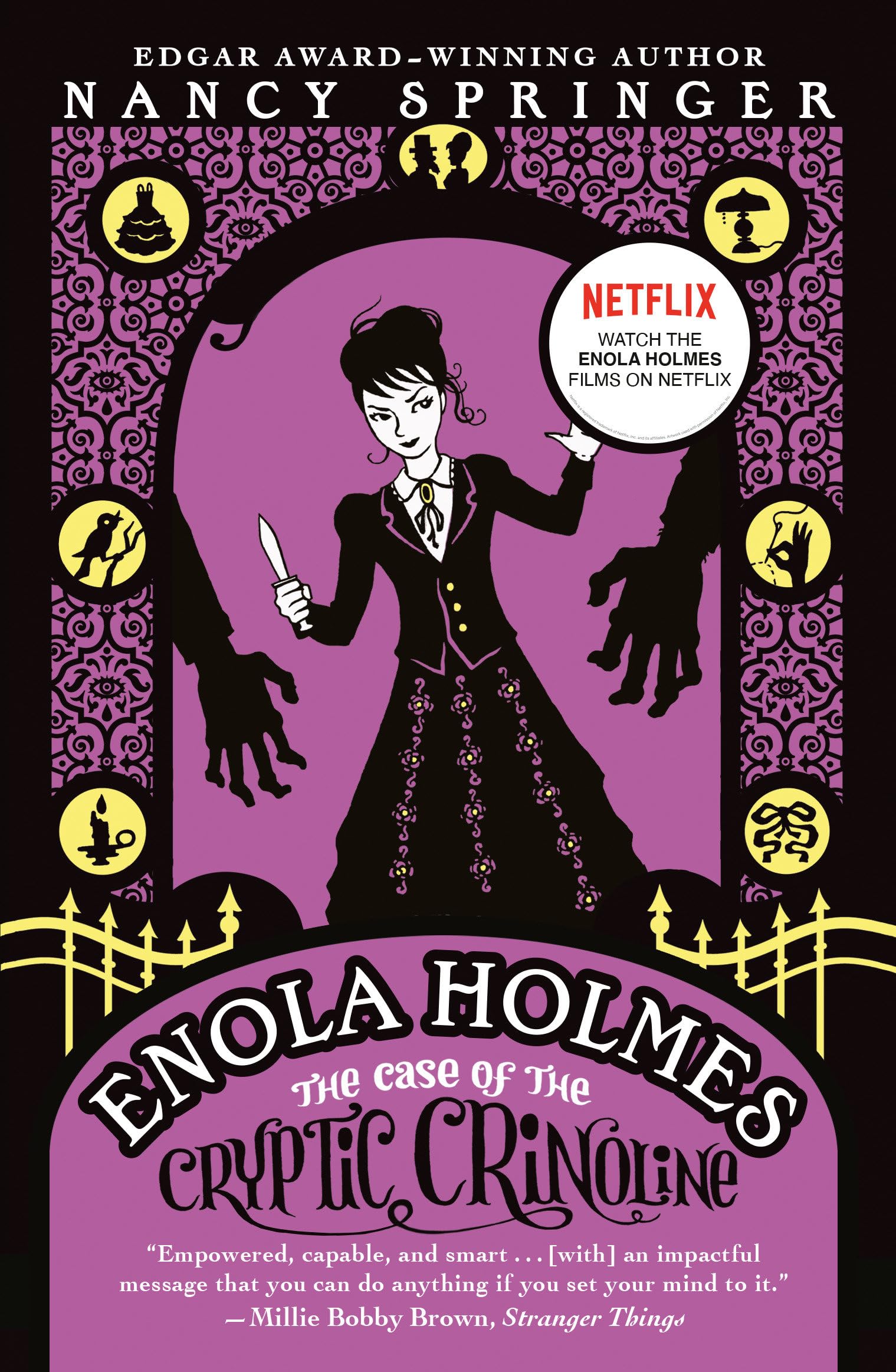 Algopix Similar Product 4 - Enola Holmes The Case of the Cryptic