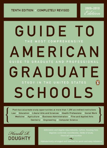 Algopix Similar Product 6 - Guide to American Graduate Schools