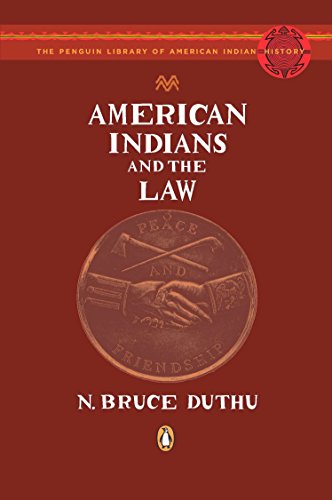 Algopix Similar Product 15 - American Indians and the Law Penguin