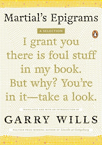 Algopix Similar Product 7 - Martial's Epigrams: A Selection
