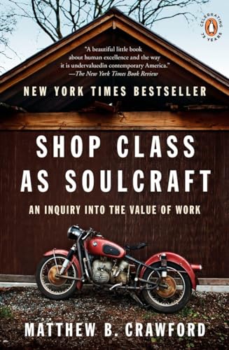 Algopix Similar Product 10 - Shop Class as Soulcraft An Inquiry