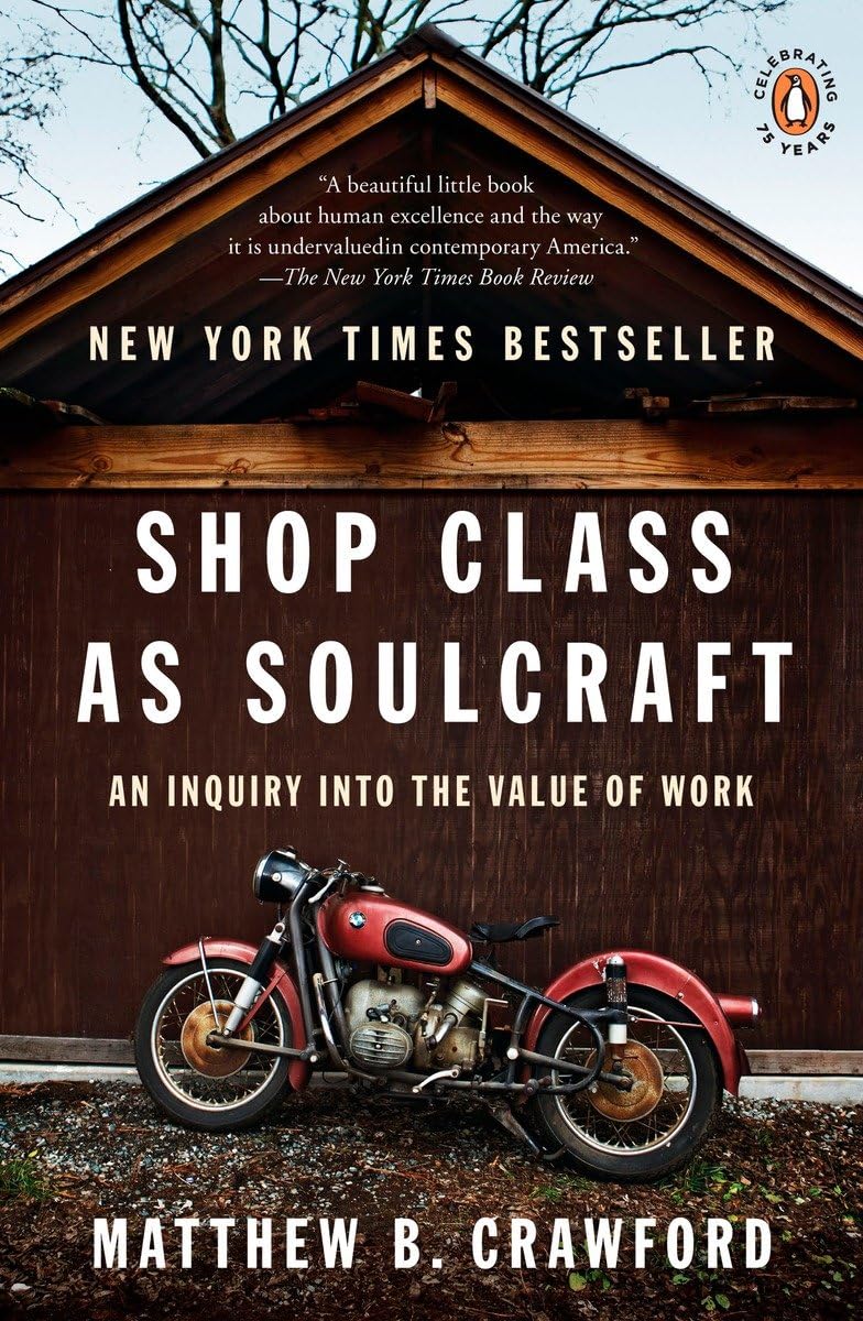 Algopix Similar Product 4 - Shop Class as Soulcraft An Inquiry