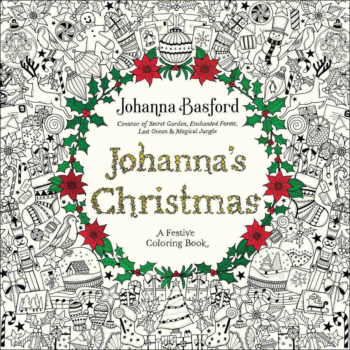 Algopix Similar Product 10 - Johannas Christmas A Festive Coloring