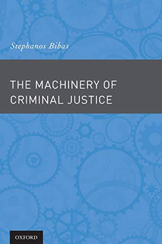 Algopix Similar Product 6 - The Machinery of Criminal Justice