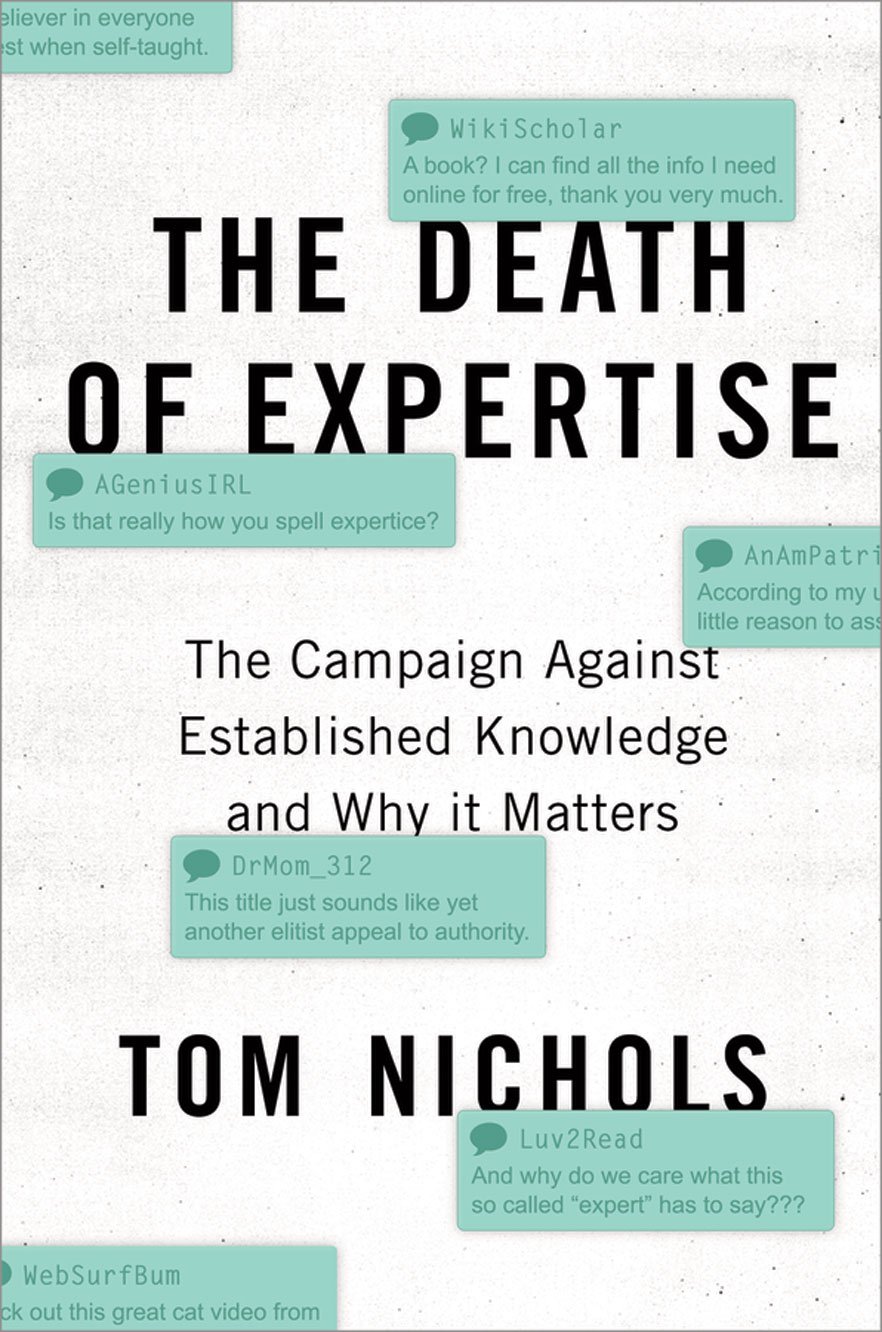 Algopix Similar Product 3 - The Death of Expertise The Campaign