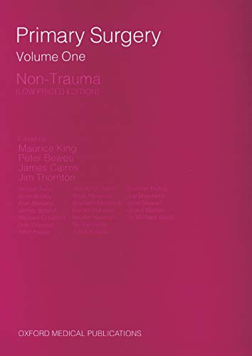 Algopix Similar Product 6 - Primary Surgery (Volume 1: Non-Trauma)