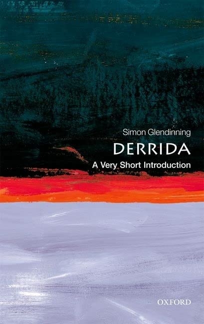 Algopix Similar Product 20 - Derrida: A Very Short Introduction