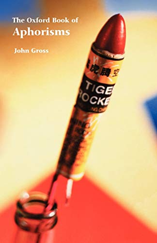 Algopix Similar Product 7 - Oxford Book of Aphorisms Oxford Books