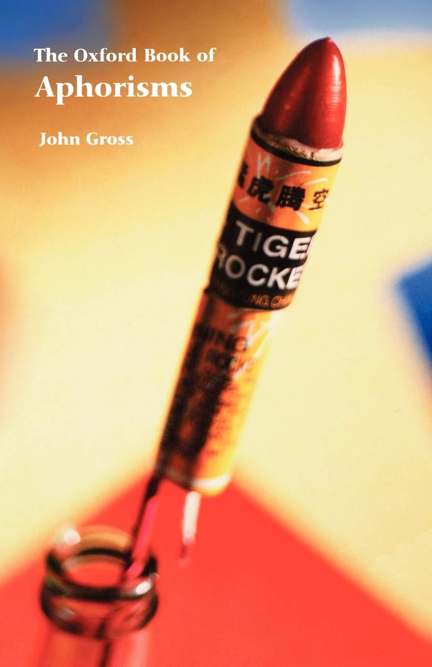 Algopix Similar Product 1 - GROSSOXF BOOK OF APHORISMS REI PAPER