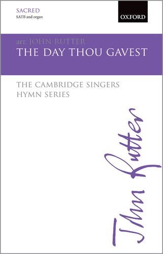 Algopix Similar Product 8 - The day thou gavest SATB vocal score