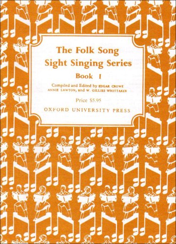 Algopix Similar Product 11 - Folk Song Sight Singing Book 1 Folk
