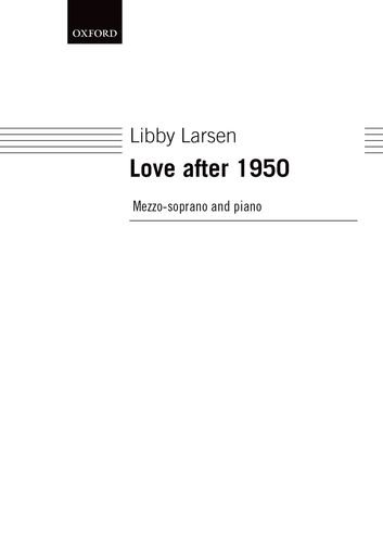 Algopix Similar Product 3 - Love after 1950 (Oxford Vocal Music)