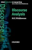 Algopix Similar Product 5 - Discourse Analysis Oxford Introduction