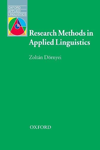 Algopix Similar Product 9 - Research Methods in Applied Linguistics