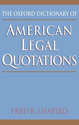 Algopix Similar Product 17 - The Oxford Dictionary of American Legal
