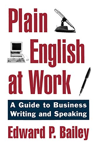 Algopix Similar Product 15 - Plain English at Work A Guide to