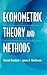 Algopix Similar Product 8 - Econometric Theory and Methods