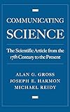 Algopix Similar Product 18 - Communicating Science The Scientific