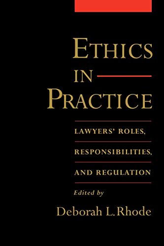 Algopix Similar Product 13 - Ethics in Practice Lawyers Roles