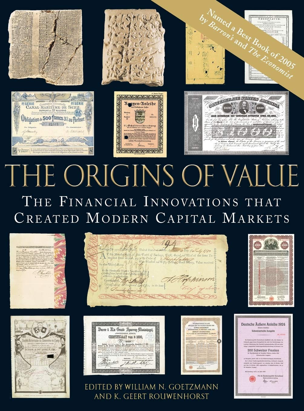 Algopix Similar Product 10 - The Origins of Value The Financial