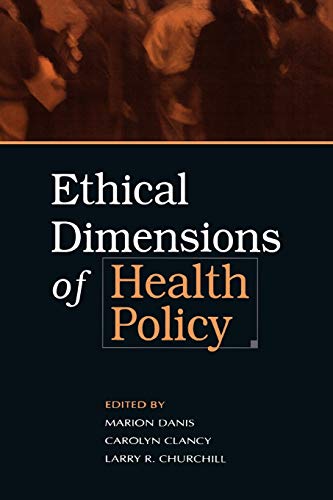 Algopix Similar Product 16 - Ethical Dimensions Of Health Policy