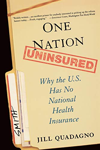 Algopix Similar Product 7 - One Nation Uninsured Why the US Has