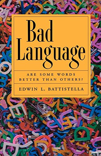 Algopix Similar Product 11 - Bad Language Are Some Words Better