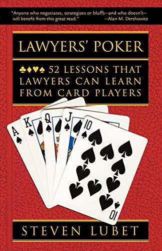 Algopix Similar Product 2 - Lawyers Poker 52 Lessons that Lawyers