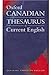 Algopix Similar Product 1 - Oxford Canadian Thesaurus of Current