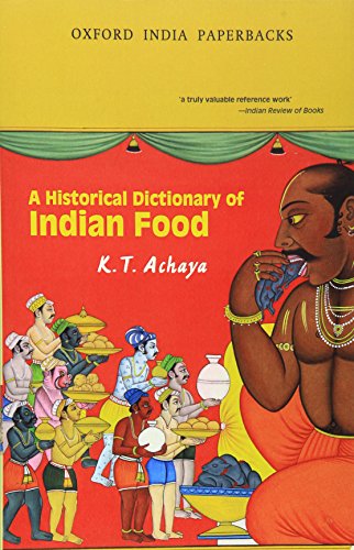 Algopix Similar Product 16 - A Historical Dictionary of Indian Food