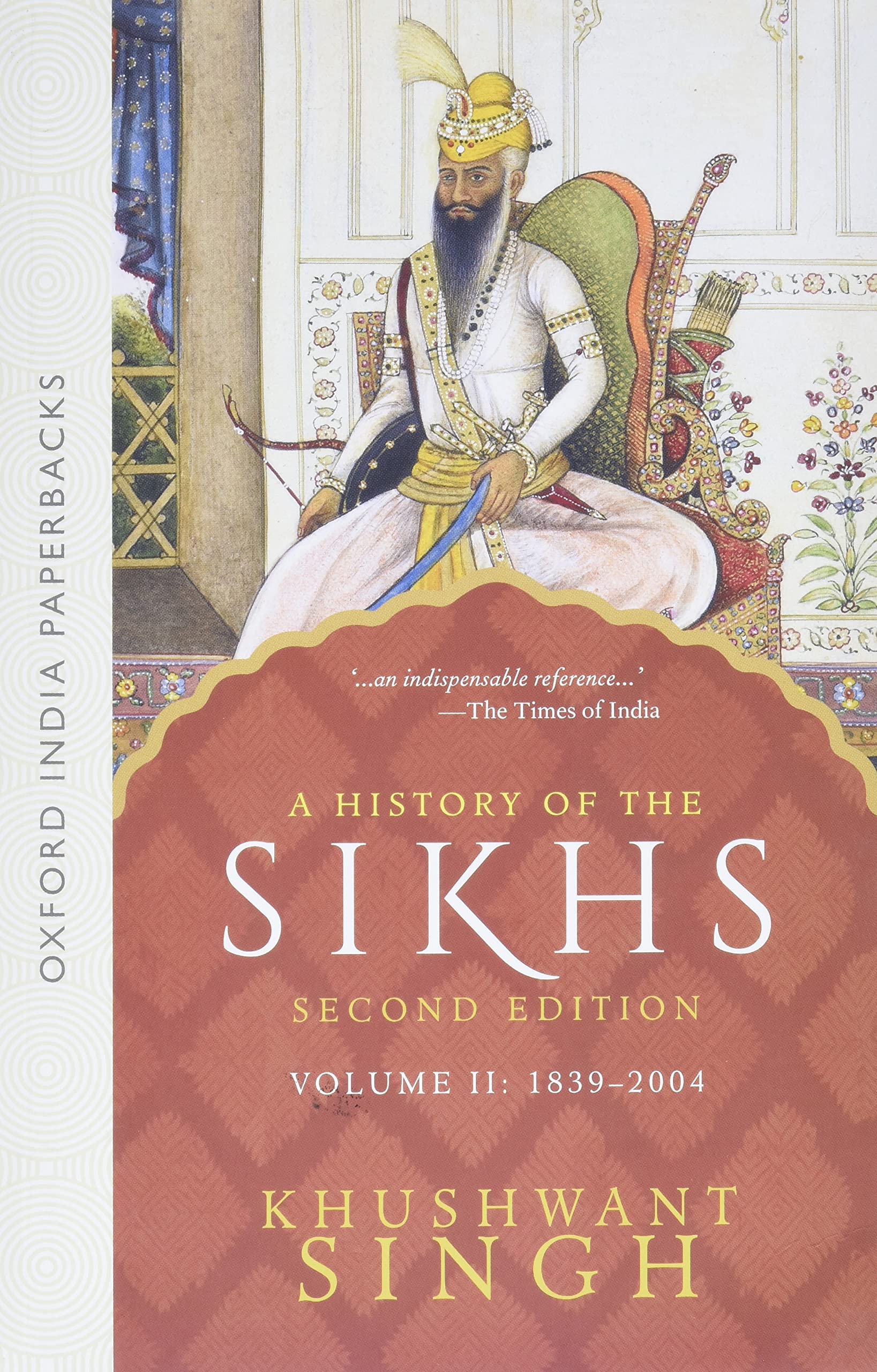 Algopix Similar Product 13 - A History of the Sikhs Volume 2