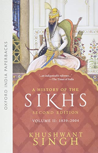 Algopix Similar Product 15 - A History of the Sikhs Volume 2