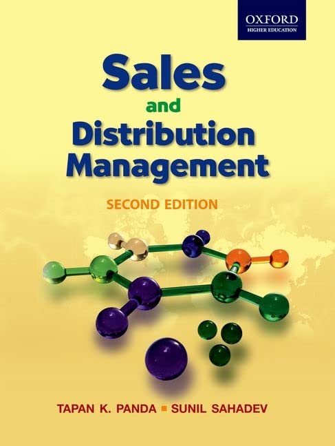 Algopix Similar Product 18 - Sales and Distribution Management, 2e