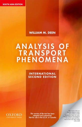 Algopix Similar Product 20 - Analysis of Transport Phenomena Edn 2