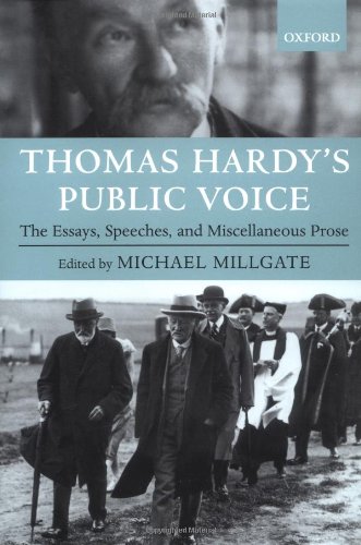 Algopix Similar Product 11 - Thomas Hardys Public Voice The