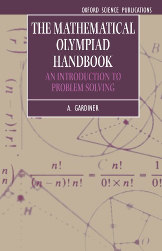 Algopix Similar Product 20 - The Mathematical Olympiad Handbook An