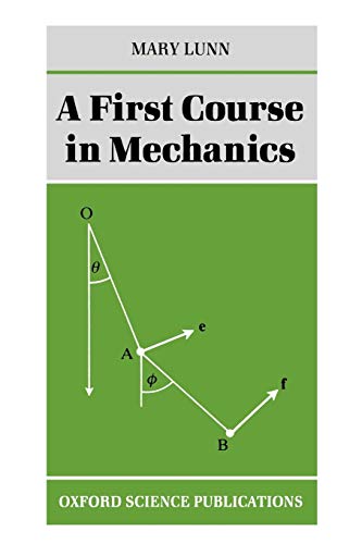 Algopix Similar Product 10 - A First Course in Mechanics Oxford