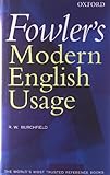 Algopix Similar Product 13 - Fowler's Modern English Usage