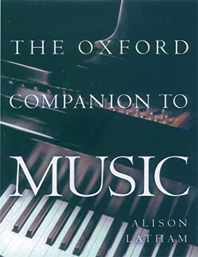 Algopix Similar Product 1 - The Oxford Companion to Music Oxford