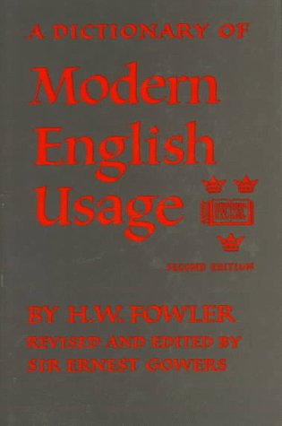 Algopix Similar Product 8 - A Dictionary of Modern English Usage