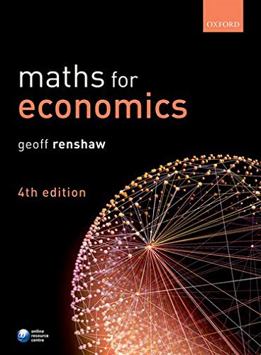 Algopix Similar Product 14 - MATHS FOR ECONOMICS 4E