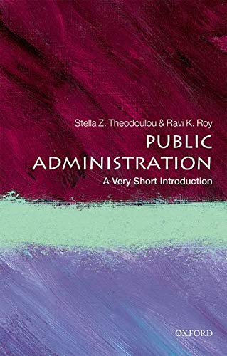 Algopix Similar Product 13 - Public Administration A Very Short