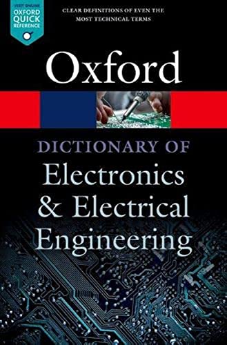 Algopix Similar Product 2 - A Dictionary of Electronics and