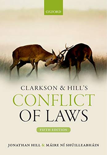 Algopix Similar Product 13 - Clarkson & Hill's Conflict of Laws