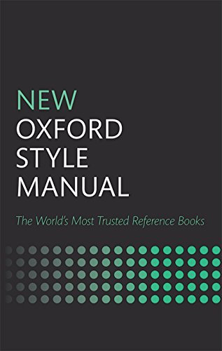 Algopix Similar Product 16 - New Oxford Style Manual
