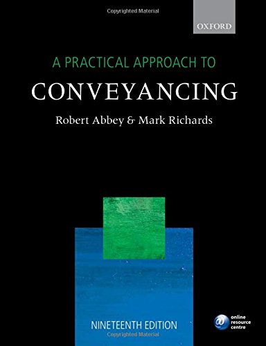 Algopix Similar Product 13 - A Practical Approach to Conveyancing