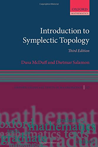 Algopix Similar Product 7 - Introduction to Symplectic Topology