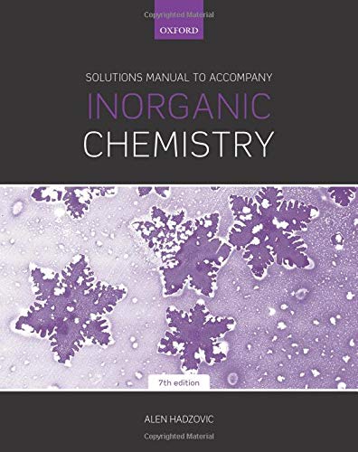 Algopix Similar Product 20 - Solutions Manual to Accompany Inorganic