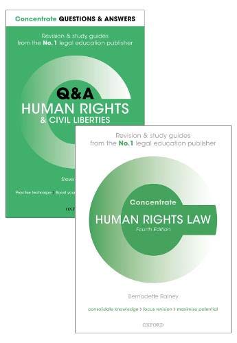 Algopix Similar Product 13 - Human Rights Law Revision Pack Law