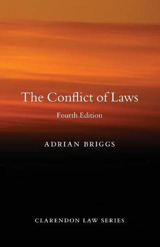 Algopix Similar Product 9 - The Conflict of Laws Clarendon Law